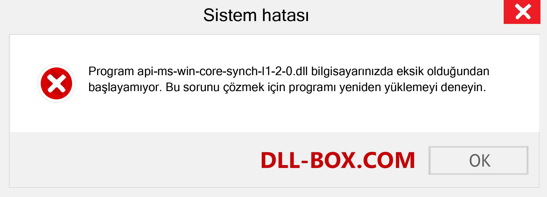 api-ms-win-core-synch-l1-2-0.dll dosyası eksik mi? Windows 7, 8, 10 için İndirin - Windows'ta api-ms-win-core-synch-l1-2-0 dll Eksik Hatasını Düzeltin, fotoğraflar, resimler